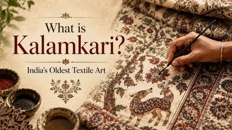 What is Kalamkari India's Oldest Textile Art