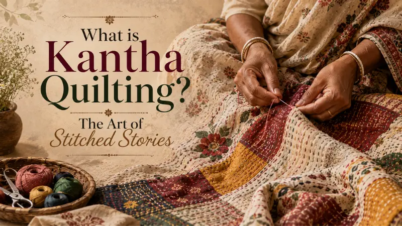 What is Kantha Quilting The Art of Stitched Stories
