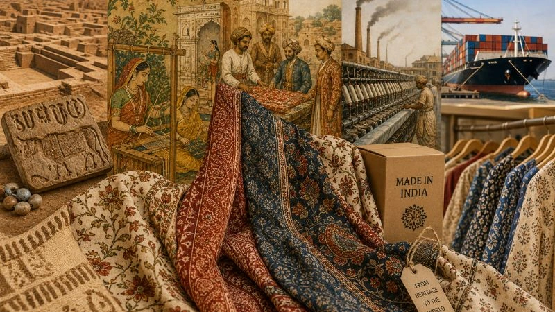 The History of Indian Textiles From Indus Valley to Global Markets